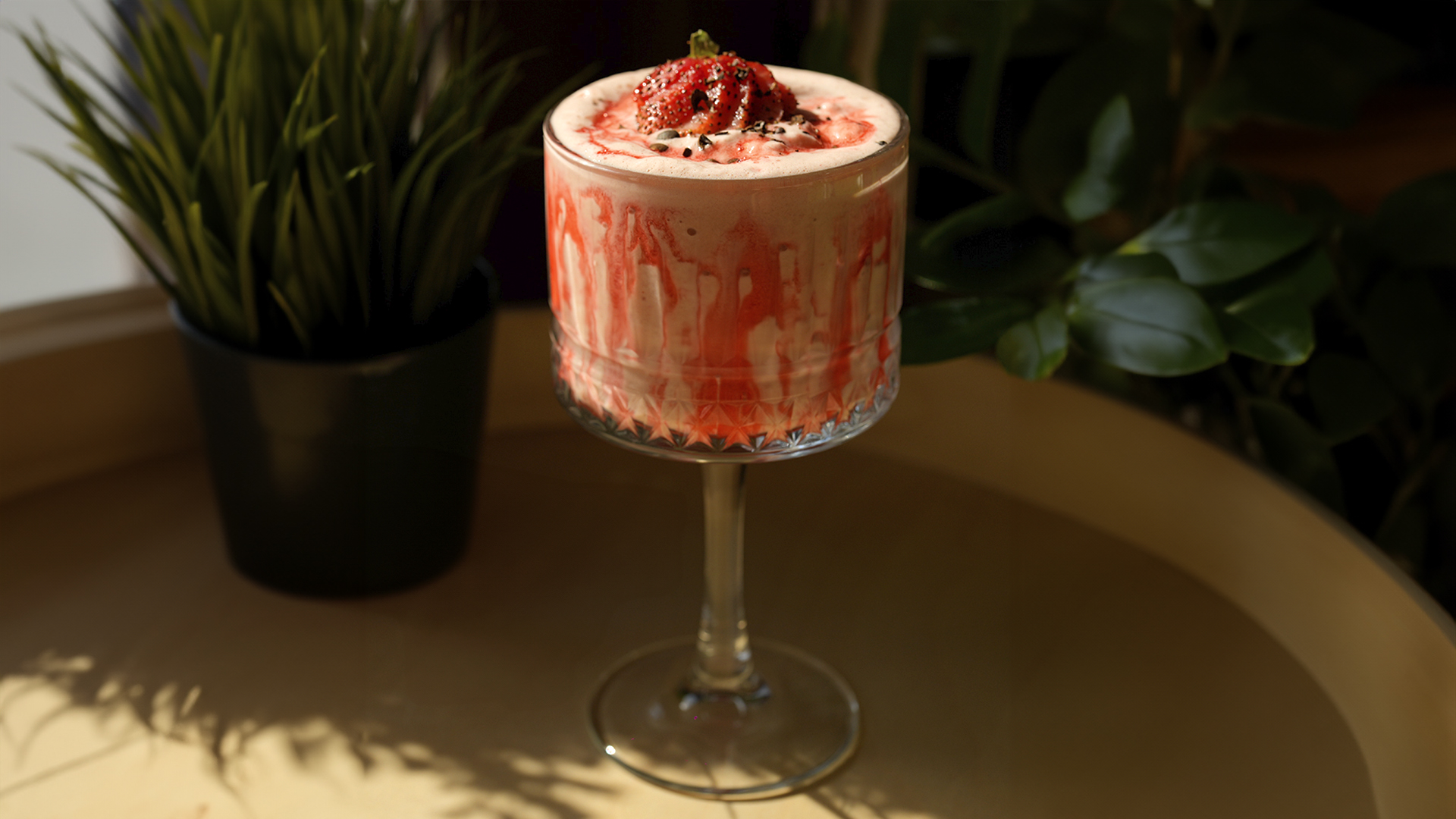 Strawberry Frappe