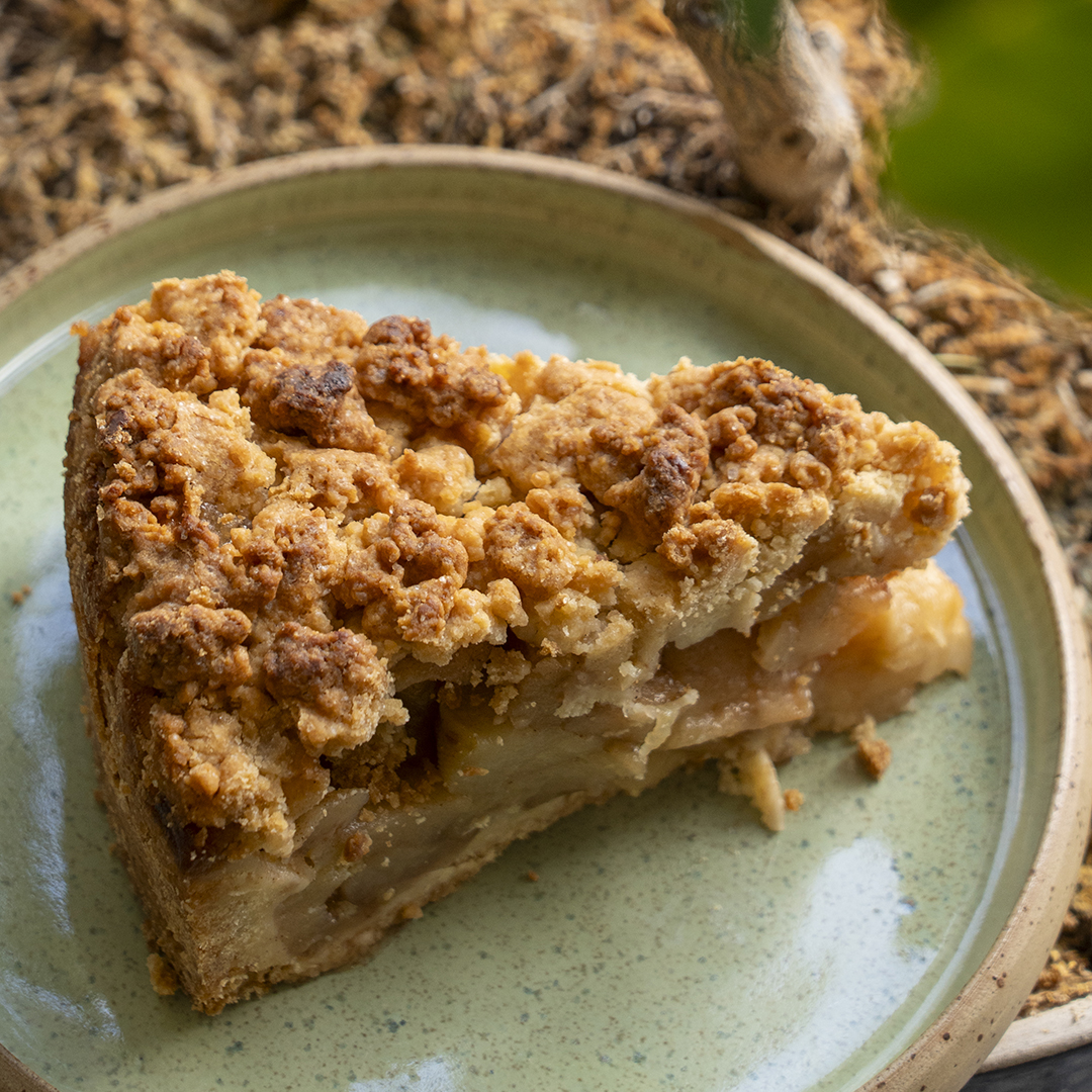 Dutch Apple Crumble Pie