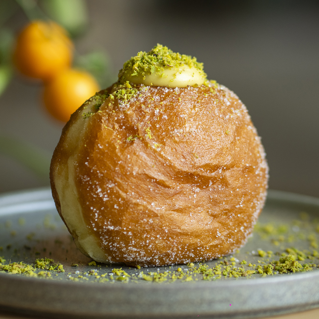 Pistachio Cream Berliner